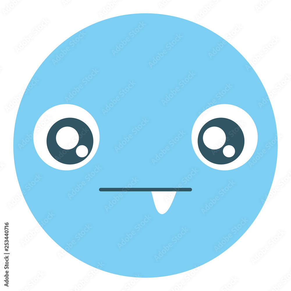 emoticon face with crazy teeth emoticon face with crazy teeth