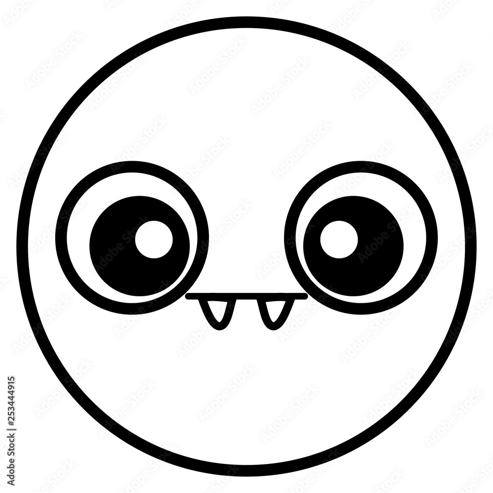 emoticon face with crazy teeth emoticon face with crazy teeth