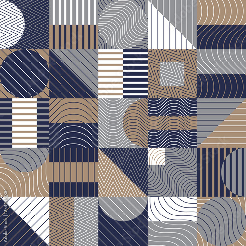 Seamless pattern, geometry ...