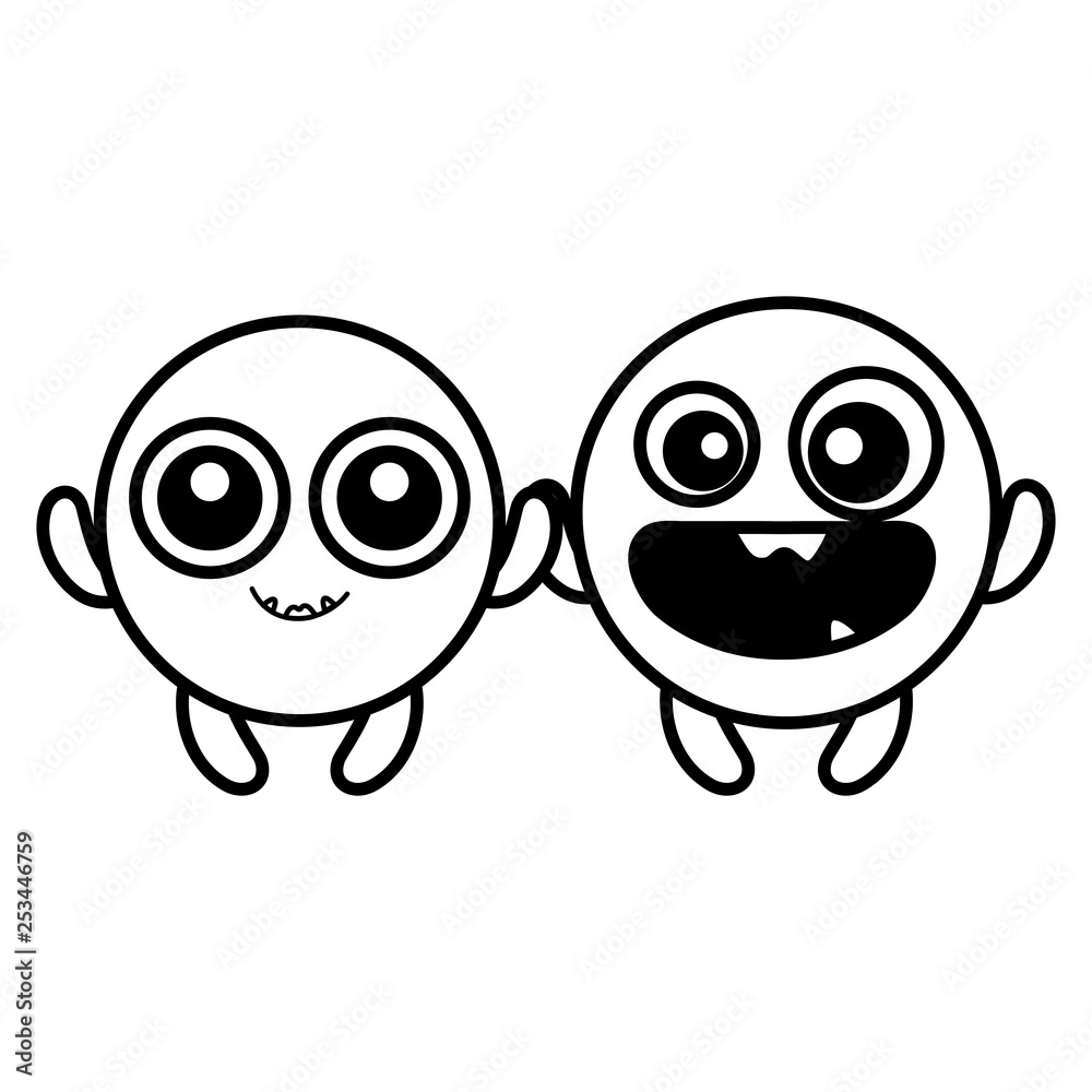 emoticons faces with crazy teeth couple characters emoticons faces with crazy teeth couple characters