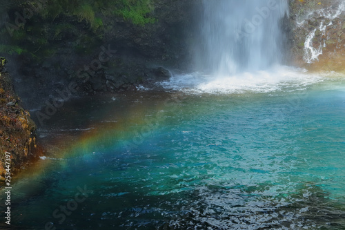 Fototapeta Naklejka Na Ścianę i Meble -  滝の虹