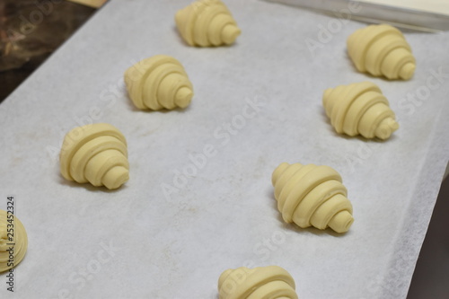 Croissant dough