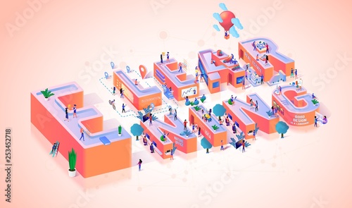 Elearning Disital School Media Typography Banner