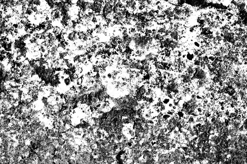 Abstract grunge grey dark stucco wall background. Splash of black and white p...