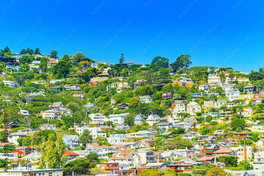 Obraz premium Sausalito is a city in Marin County, California.
