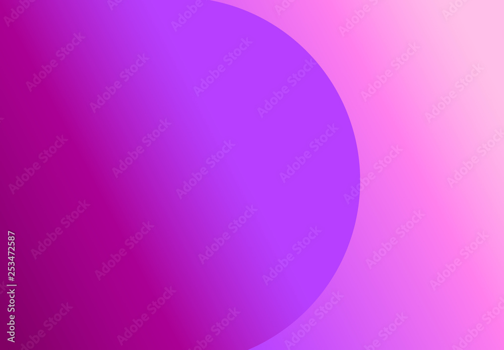 Obraz premium Purple combination of rounded background