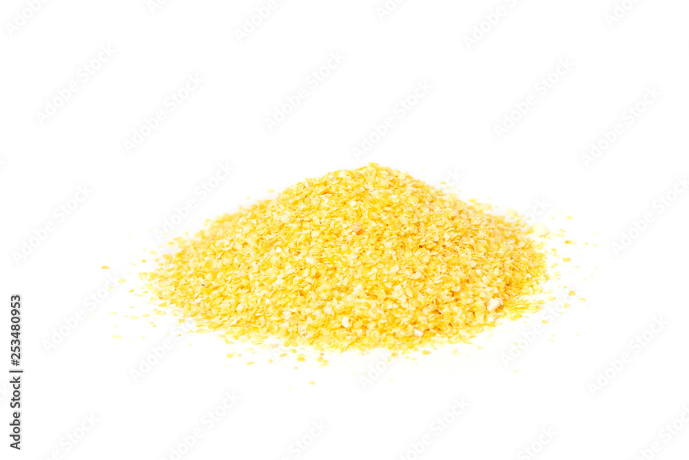 Corn flakes isolated on white background. Corn flakes isolated on white background.