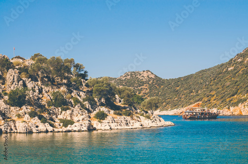 Inonu Bay, Kas, Antalya, Turkey