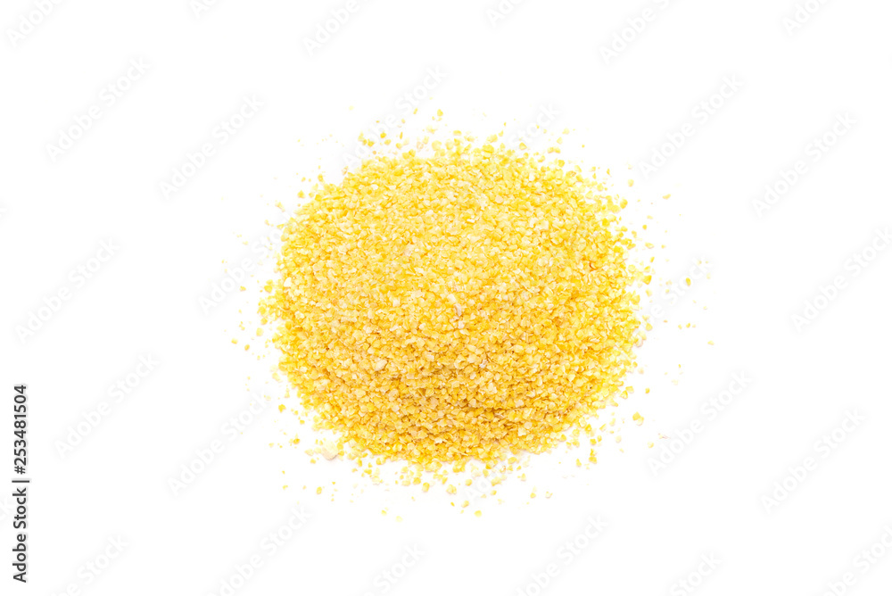 Corn flakes isolated on white background. Corn flakes isolated on white background.