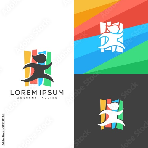 Abstract Olympic concept illustration vector Design template