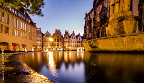 Fotografie Lambertibrunnen Münster