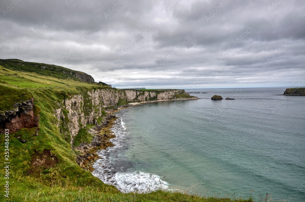 Cliffs along the Northern Irish Coast