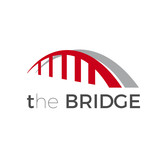 Bridge. Connection and communications concept. Vector logo