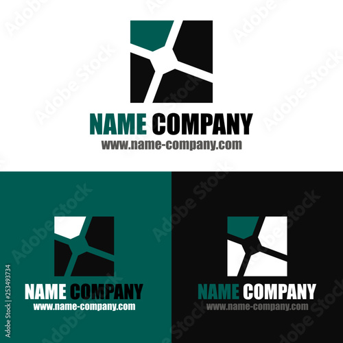 artisan carreleur logo carrelage batiment BTP