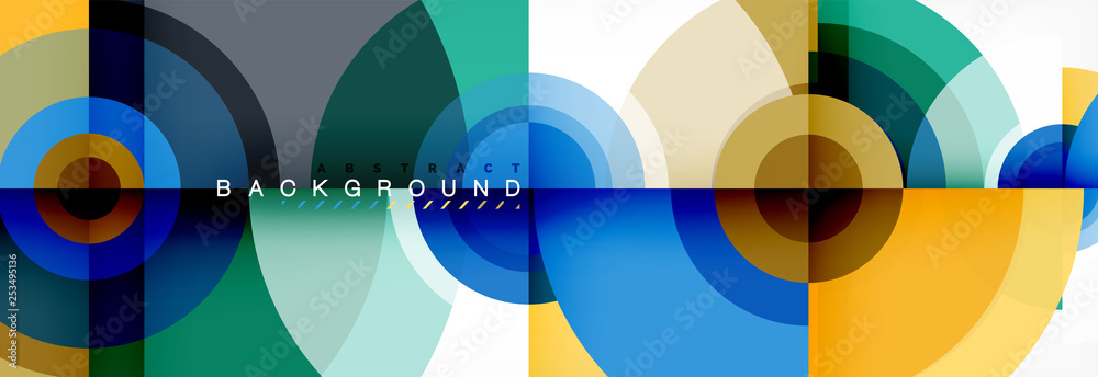 Abstract background circle design Abstract background circle design
