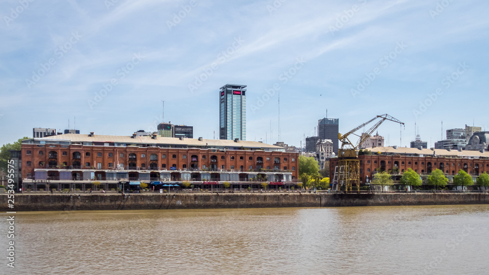 Old Docks in Puerto madero, Buenos Aires Argentina