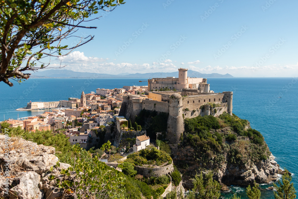 Castle Angioino-Aragonese in Gaeta, Italy