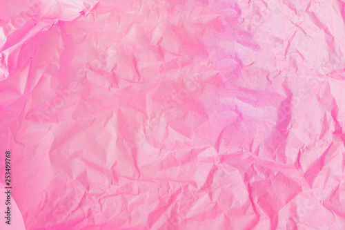 Pink texture horizontal background, jammed paper
