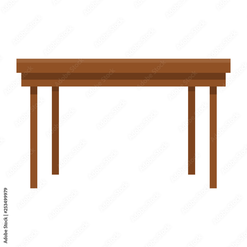 Office desk furniture isolated Office desk furniture isolated