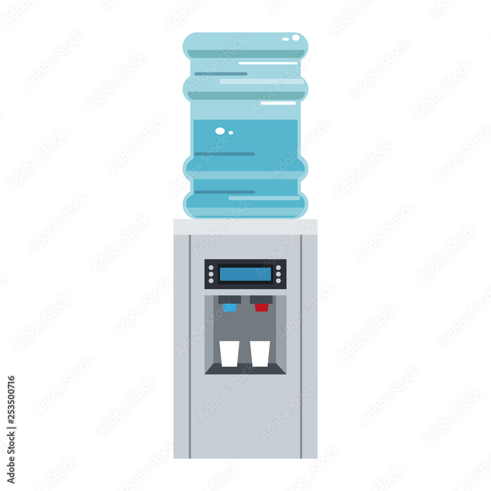 Water dispenser with bottle Water dispenser with bottle