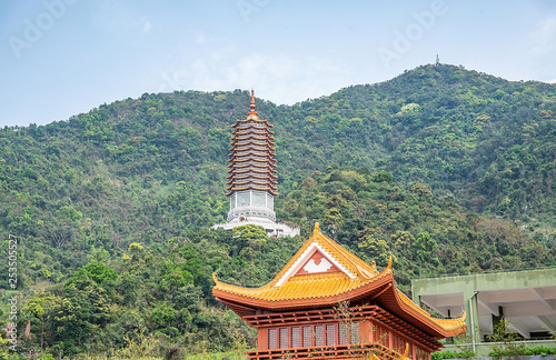 Shenzhen Hongfa Temple Architectural Landscape