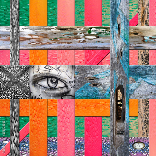 Obraz w ramie abstracto