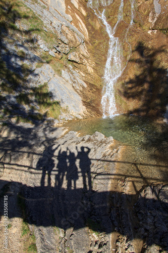 Wasserfall Zipfelsbach im Allgäu, Deutschland