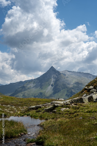 Hiking in the Gasteiner Tal near the Bockhartsee and the Niedersachsenhaus, Austria