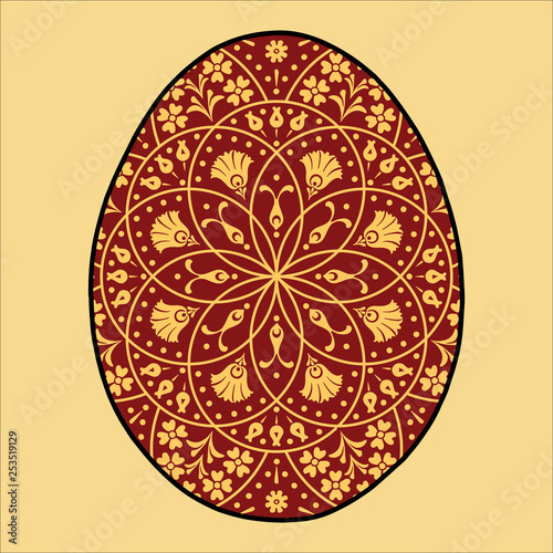 Easter egg joy holiday color