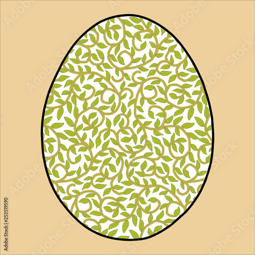 Easter egg joy holiday color