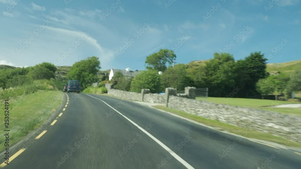 Scenic view of Ireland countryside and scenic views Scenic view of Ireland countryside and scenic views