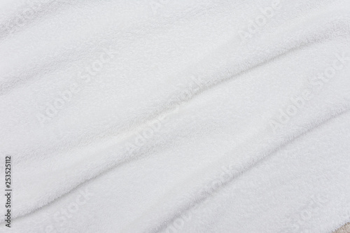 Wallpaper Mural white crumpled blanket,  texture,  top view Torontodigital.ca