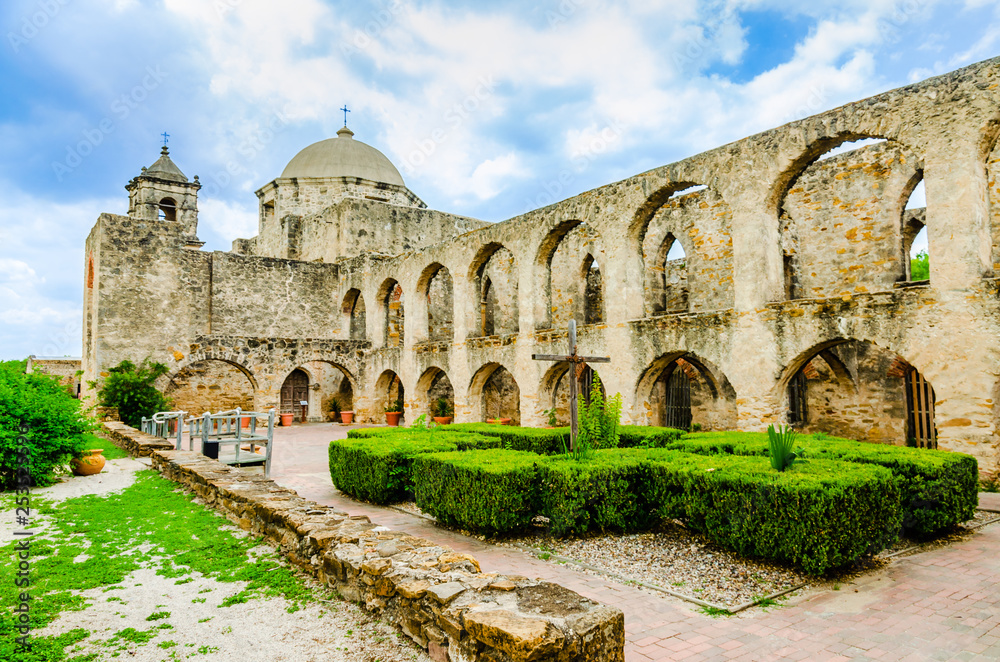 Mission San Jose. in San Antonio, Texas