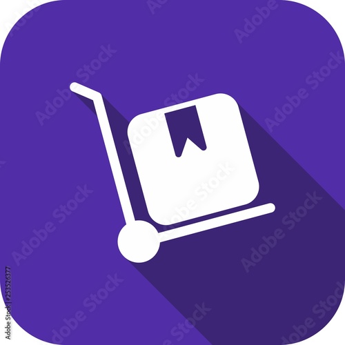 Illustration Trolley Icon photo