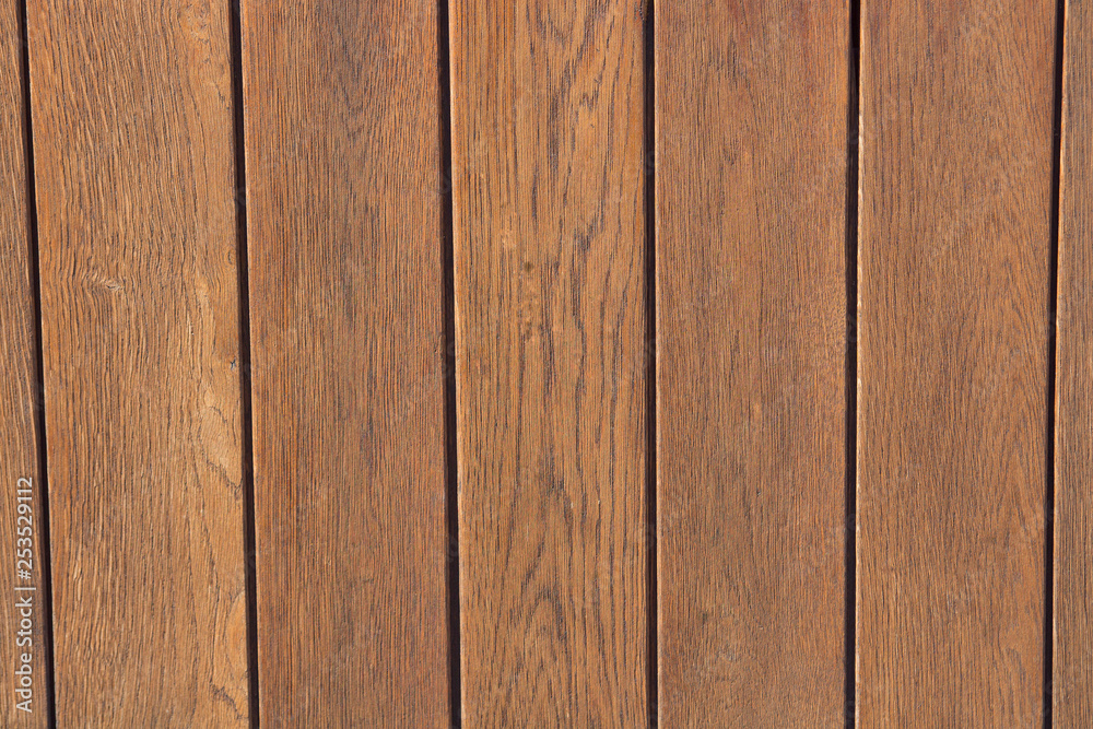 Obraz premium Brown wooden texture background.