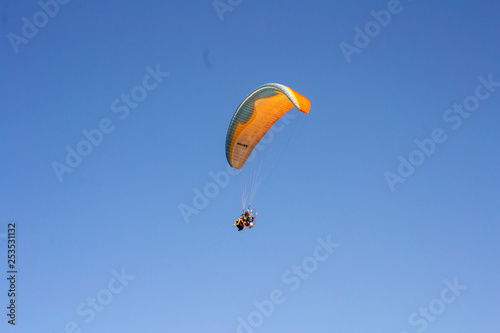 Paraglider - Praia Taperapuã - Bahia Brazil