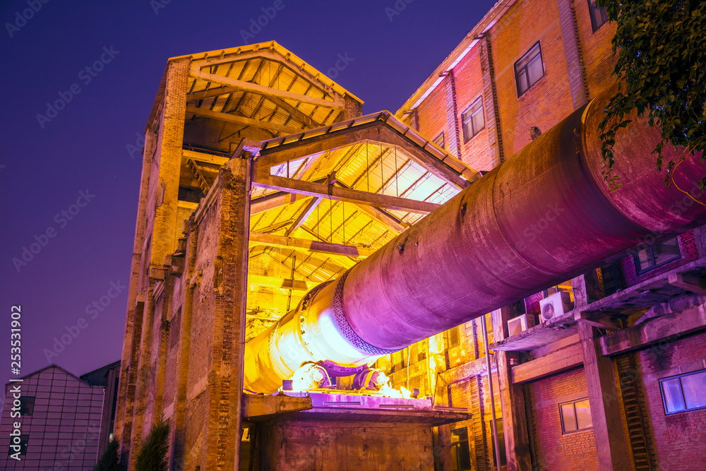Factory buildings and industrial equipment Factory buildings and industrial equipment