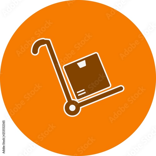 Illustration  Trolley Icon photo