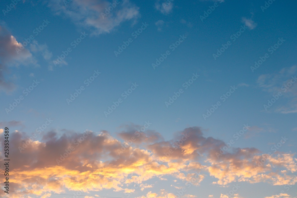  twilight sky and cloud background 