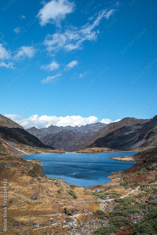 Lakes and landscape of Arunachal Pradesh, the north eastern state of India