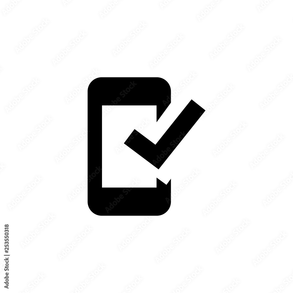 Phone message accepted icon Phone message accepted icon