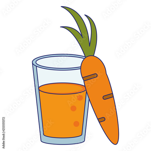carrot juice cup drink