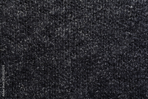 knitting black gray wool texture