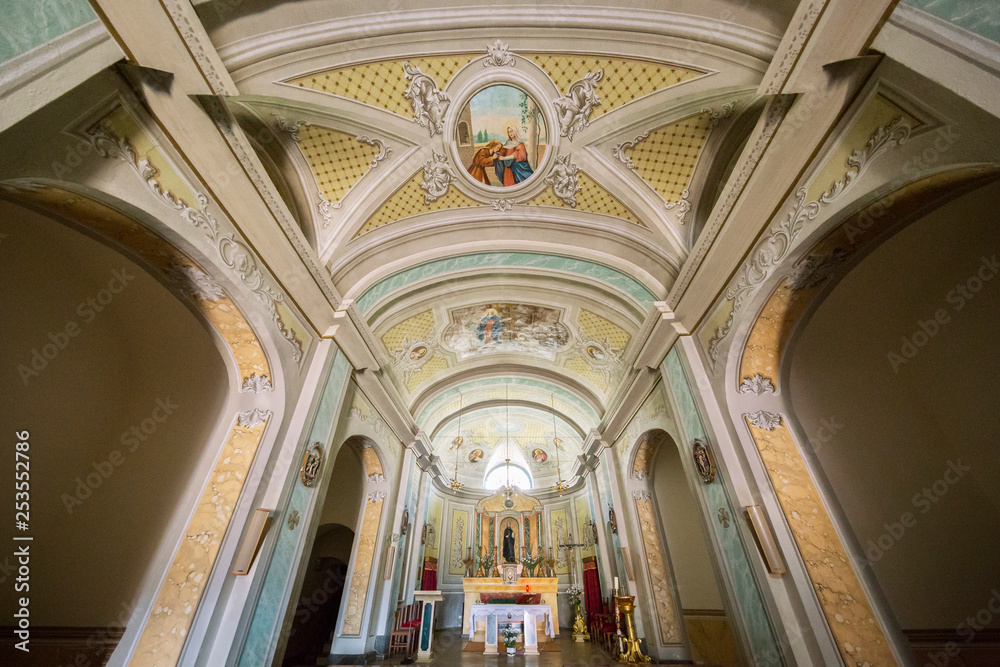 Fototapeta premium Interno Chiesa di Sant'Ignazio- Musei - Sardegna