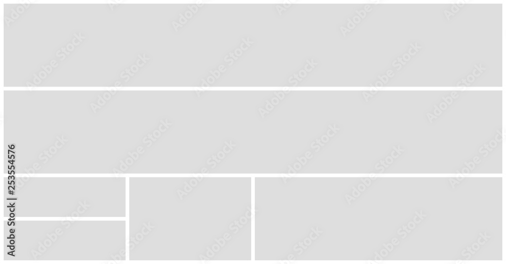 Fototapeta premium Mood board template