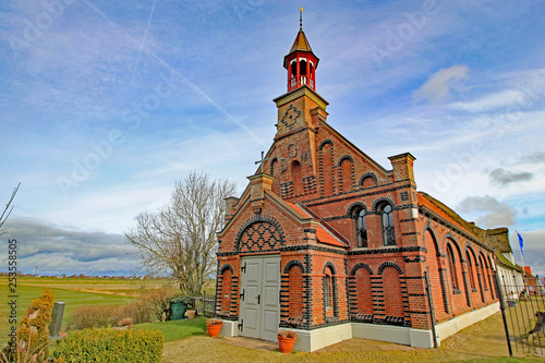 Nordstrand: Kirche St. Theresia/Theresiendom (1662, Schleswig-Holstein) photo