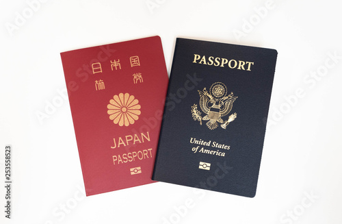 Japanese and US passports