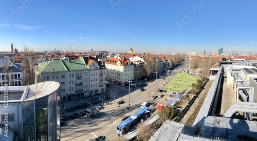 Münchner Freiheit Panorama photo