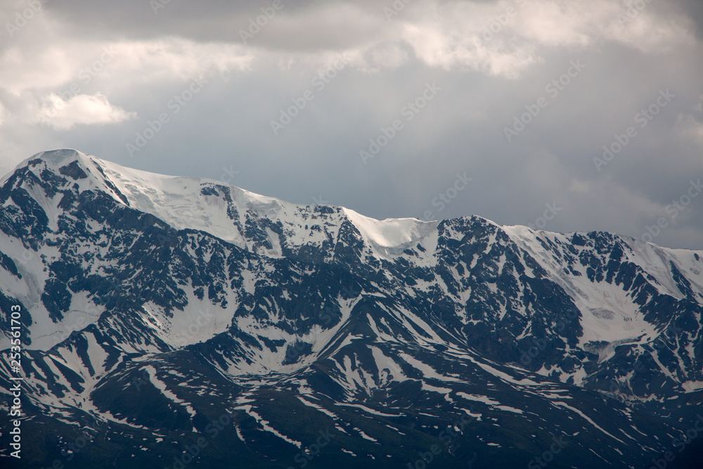 The views of the Altay mountains (Aktru)