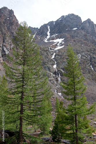 The views of the Altay mountains (Aktru)